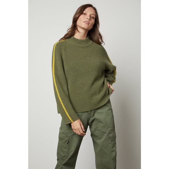 Velvet By Graham & Spencer Teagan Mock Neck Sweater Sz XS - Picture 1 of 11